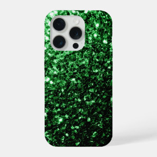 Flamme de parties scintillant vert foncé scintille