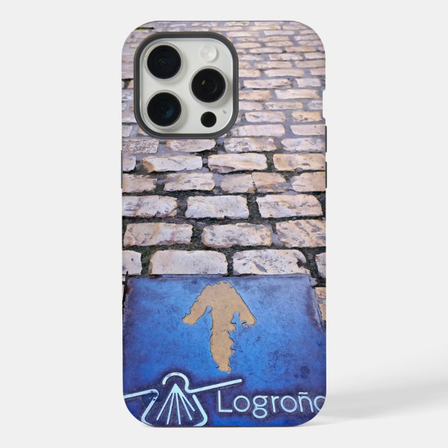 Coque iPhone Flèche jaune (Verso)