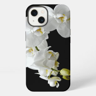 Etui iPhone 13 Fleur d'Orchidée Blanche