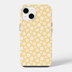 Coque Pour iPhone 14 fleur marguerite super jaune