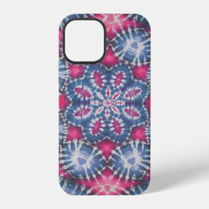 Coque iPhone 12 Fleur Tie Dye