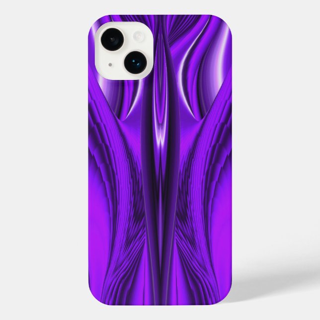 Coque iPhone Fleur violet Rainbow Dreams Angel Wings (Verso)