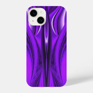 Coque Pour iPhone 14 Fleur violet Rainbow Dreams Angel Wings