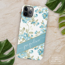 Fleurs Artistiques Sarcelle Bleu Aqua Vert Sauge