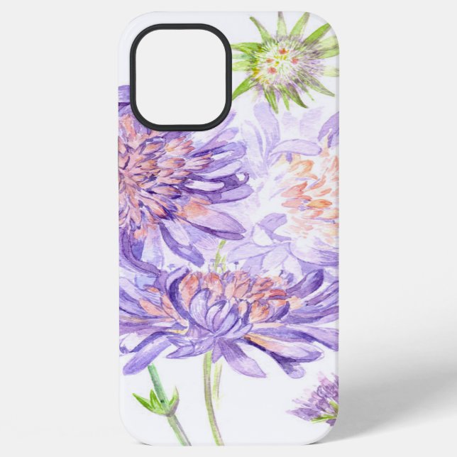 Coque iPhone fleurs de prairie (Verso)