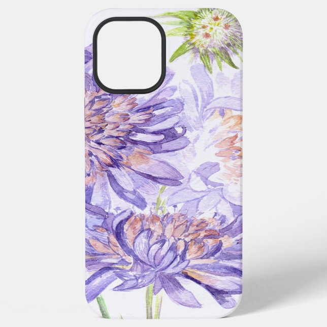 Coque iPhone fleurs de prairie (Verso)