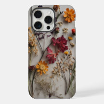 Fleurs sauvages habillés avec Arrière - plan blanc