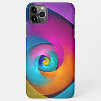 Coque iPhone 11Pro Max Floral moderne Art Abstrait rose Bleu Motif #17