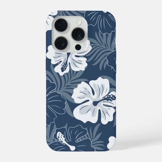 Coque iPhone Floral pattern (Verso)
