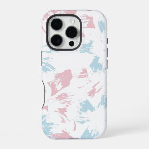 Coque iPhone 16 Pro Fond à motif floral coloré