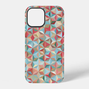 Coque iPhone 12 Fond abstrait sans couture composé de pastel