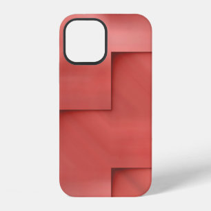 Coque iPhone 12 Fond créatif abstrait rougeabstrait,art,artis