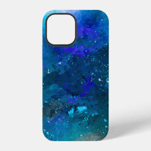 Coque iPhone 12 Fond d'art abstrait aquarelle