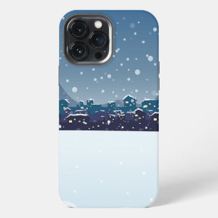 Etui iPhone 13 Pro Max Fond de nuit d'hiver