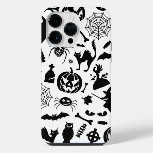 Coque Pour Pour iPhone 14 Pro Max Fond d'Halloween Costumes d'Halloween Halloween