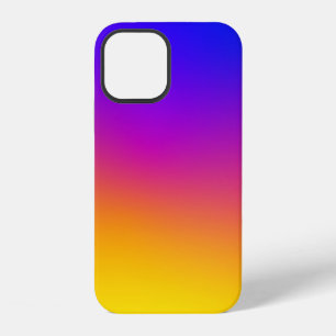Coque iPhone 12 Fond lisse abstrait. Papier peint virbant. Mod