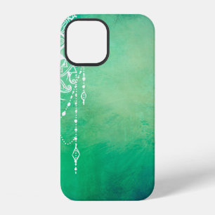 Coque iPhone 12 Fond mandala mandala spirituel