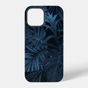 Coque iPhone 12 Fond vectoriel tropical exotique avec plante hawaï