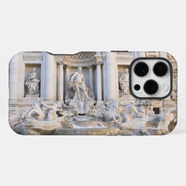 Coque iPhone Fontaine de Trevi (Verso Horizontal)