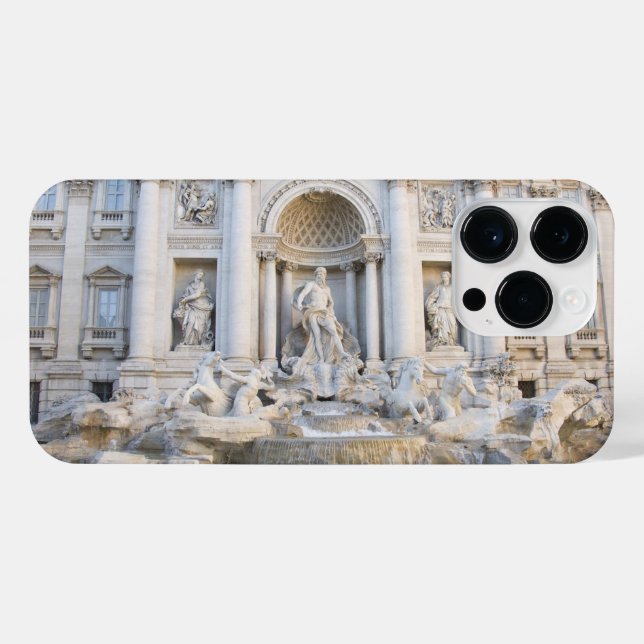 Coque iPhone Fontaine de Trevi (Verso Horizontal)