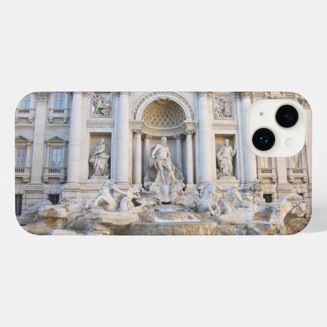 Coque iPhone Fontaine de Trevi (Verso Horizontal)