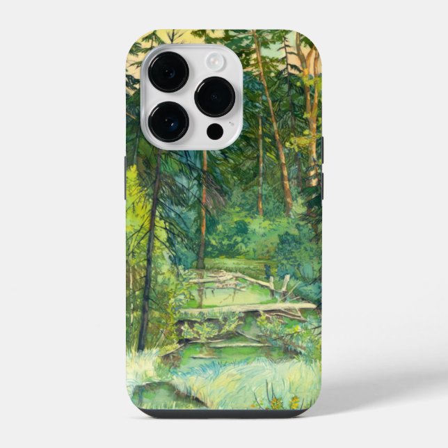 Coque iPhone Forêt (Verso)