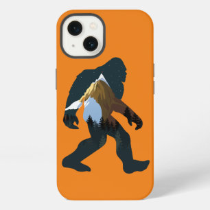 Etui iPhone 13 Forêt nocturne Bigfoot