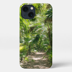 Etui iPhone 13 Forêt Tropical Rainforest Tulum Mexique