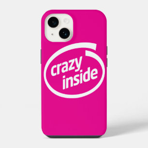 Coque Pour iPhone 14 Fou à l'intérieur