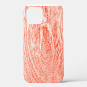 Coque iPhone 12 Fourrure fluide corail : tendance 2019.