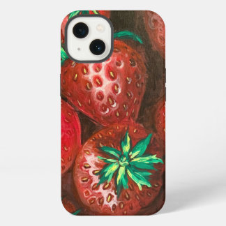 Etui iPhone 13 Fraise