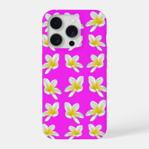 Frangipani Rouge : Fleurs de Frangipani Jaune sur