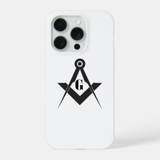 Coque iPhone Freemasonry symbol (Verso)