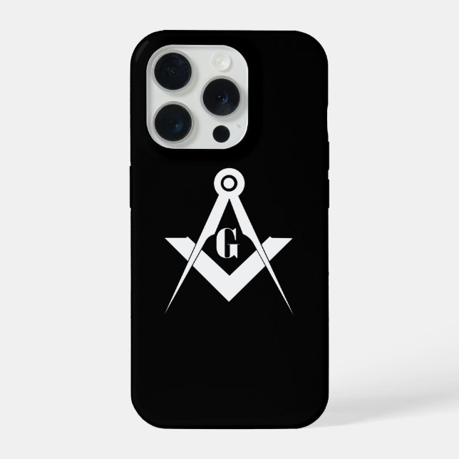 Coque iPhone Freemasonry symbol (Verso)