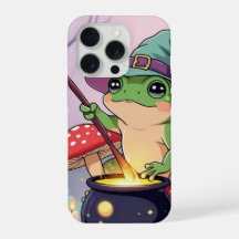 Frog Witch iPhone Case – Kawaii Cottagecore Potion
