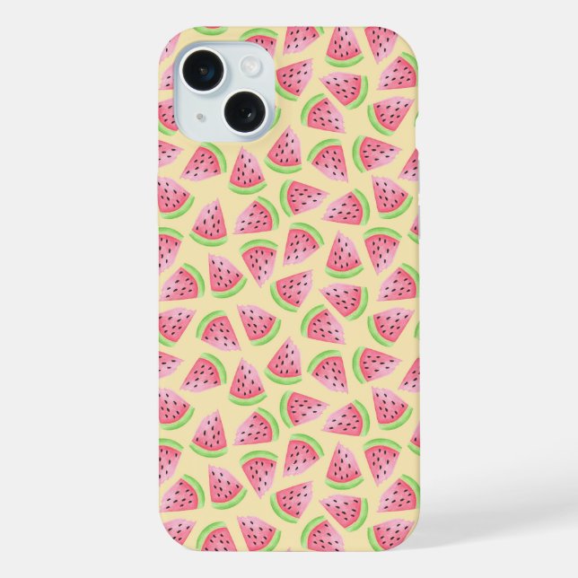 Coque iPhone Fun Watermelon Patterned (Verso)