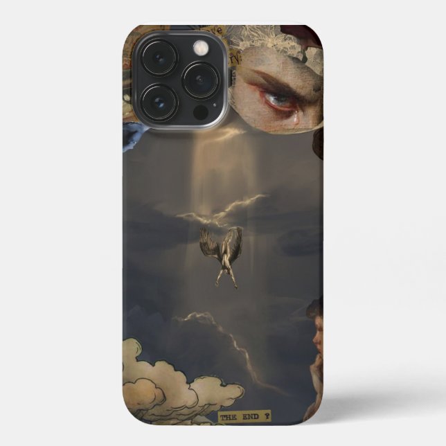 Coque iPhone Funda 13 Pro Max - Elegía Celestial (Verso)