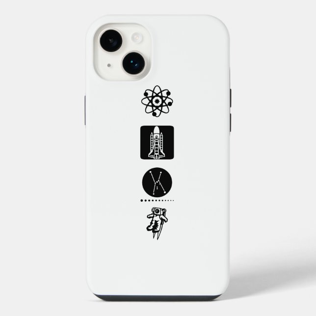 Coque iPhone Funda Iphone  espacio (Verso)