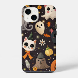 COQUE POUR iPhone 14 FUNDAS IPHONE 14 DE APLLE,HALLOWEN