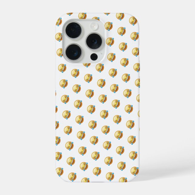 Coque iPhone Funny Laughing Crying Emoji Graphic (Verso)