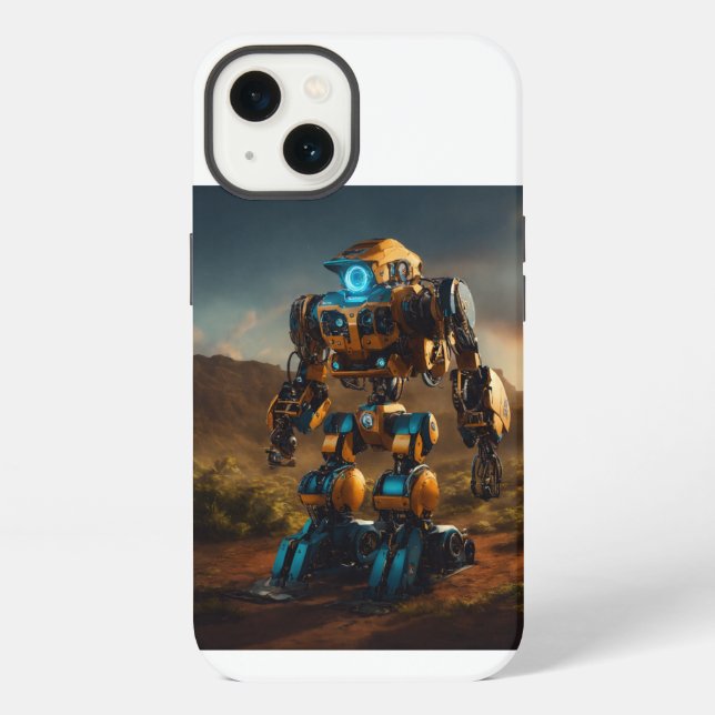 Coque iPhone "Future Forge : Le Monde des Machines" (Verso)