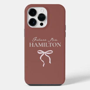 Coque Pour Pour iPhone 14 Pro Max Future Mme Écriture Élégante Personnalisée Futur