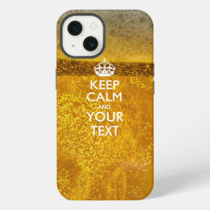 Etui iPhone 13 Garde calme personnalisé ET Votre Texte
