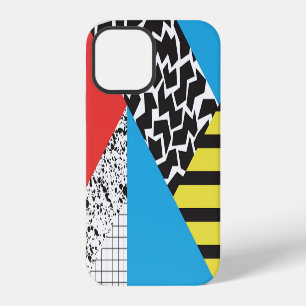 Coque iPhone 12 Géométrie Moderne : Style Abstrait Sans Couture