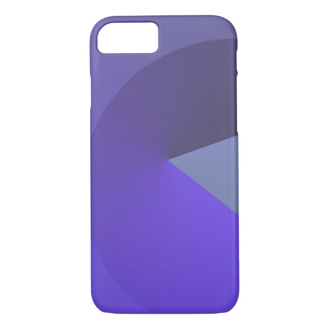 Coque iphone géométrique violet géométrique (Dos)