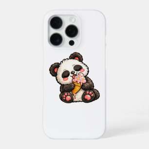 Coque iPhone 16 Pro Glace Panda Mignon