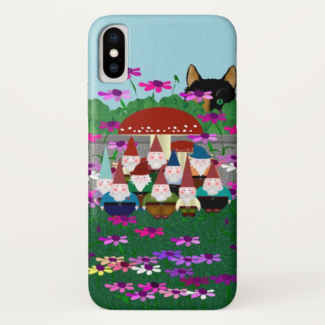 Coque iphone Gnomes (Dos)