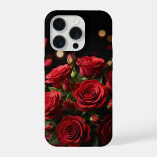 Golden Heart Elegant Case – iPhone 15 Pro Valentin