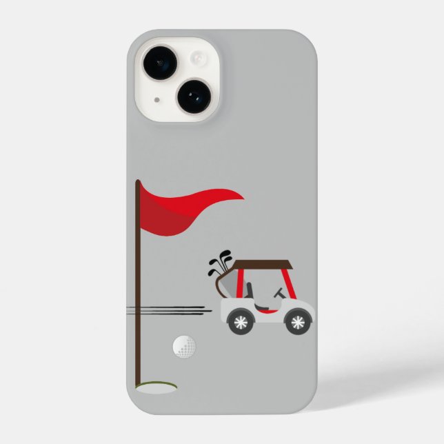 Coque iPhone Golf Golf Golf Golf Sport Fitness (Verso)