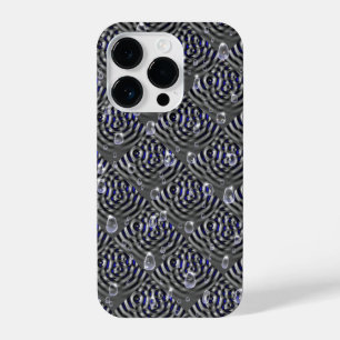 Coque Pour iPhone 14 Plus Gouttes de pluie sur du métal